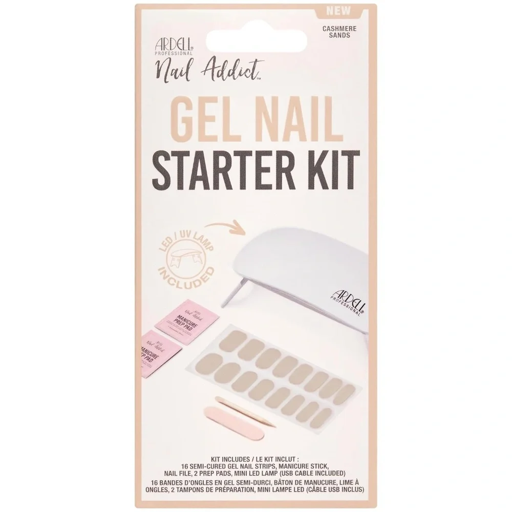 Nail Addict Gel Nail Starter Kit With LED UV Light